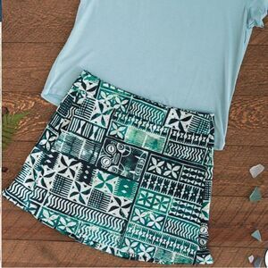 NWT LIMITED EDITION EMERALD TAPA RIPSKIRT HAWAII SIZE XS LENGTH 1